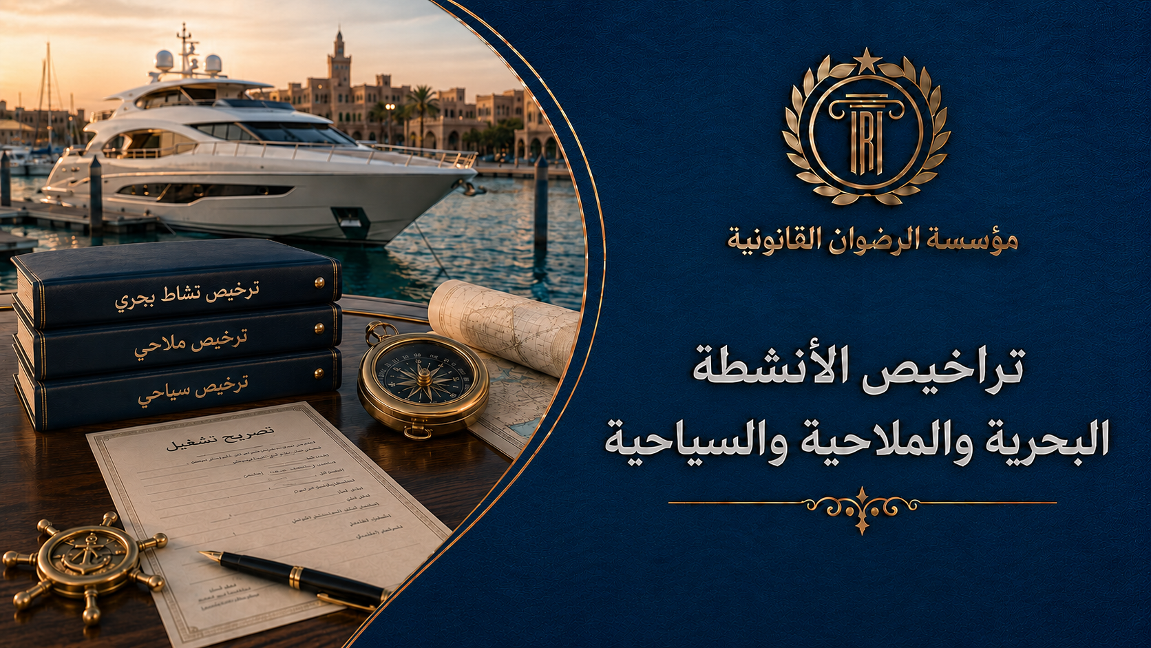  تراخيص الأنشطة البحرية والملاحية والسياحية 